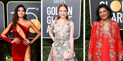 Enkelte trosset oppfordringen om helsvarte antrekk under Golden Globe. Dette er grunnen